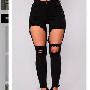 Brand new fashion nova jeans